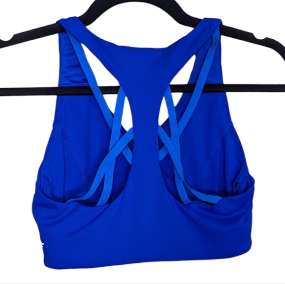 Fabletics Women's Blue Criss Cross Sports Bra 💙✨ - Picture 5 of 11